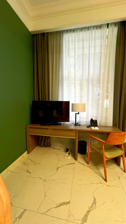 Джуниор сюит с террасой с частичным видом на море в Garden Resort