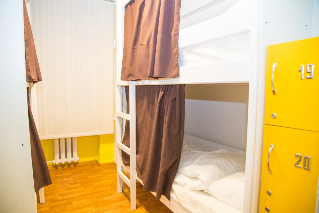 Bed in Dorm with view