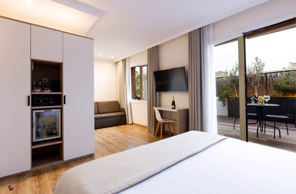 Aparthotel Mariano Cubi - Chambres