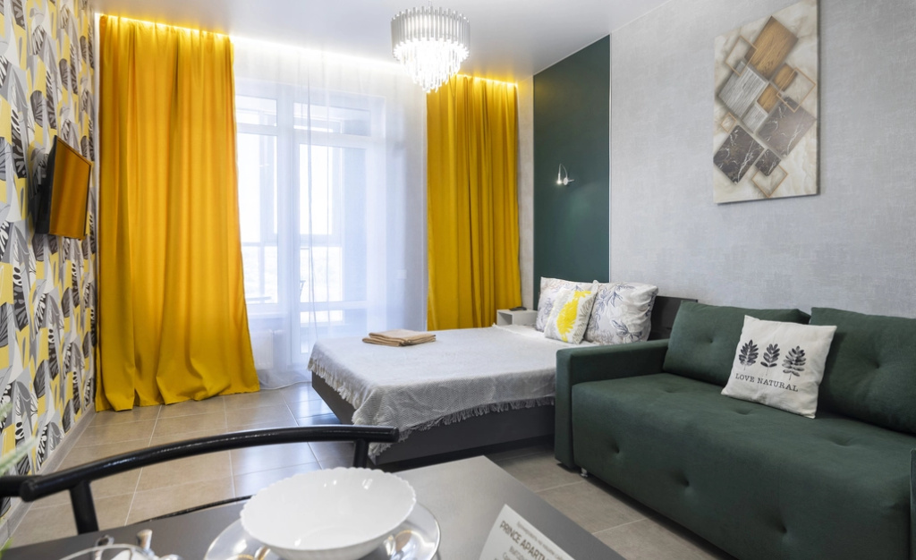 Апартаменты Prince Apartments на ПроспектеСтроителей 18к1