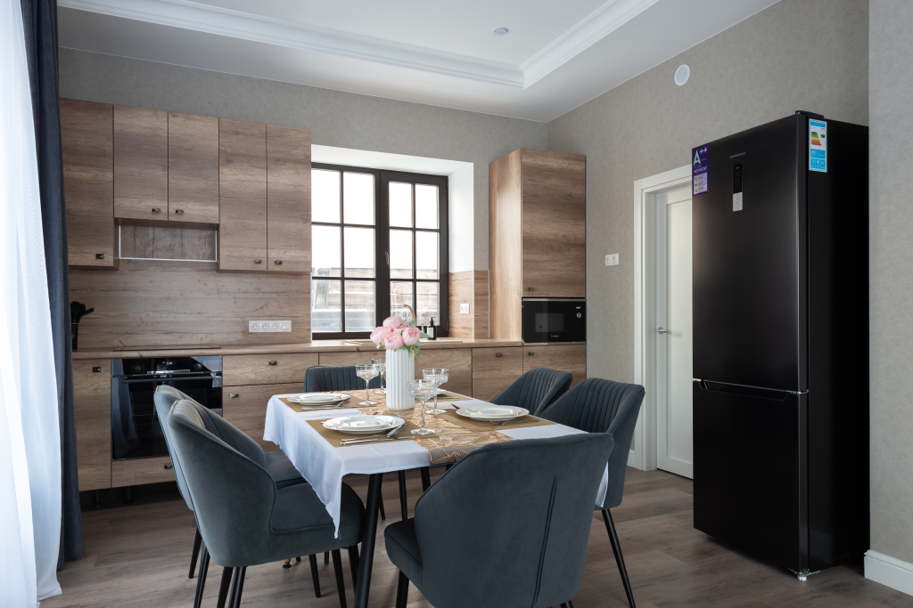 Коттедж с красивым видом из окна в Гостевой дом