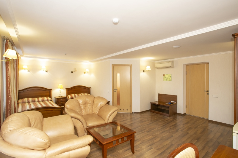 Comfort Building No. 1 Double room with balcony and with city view (twin beds)