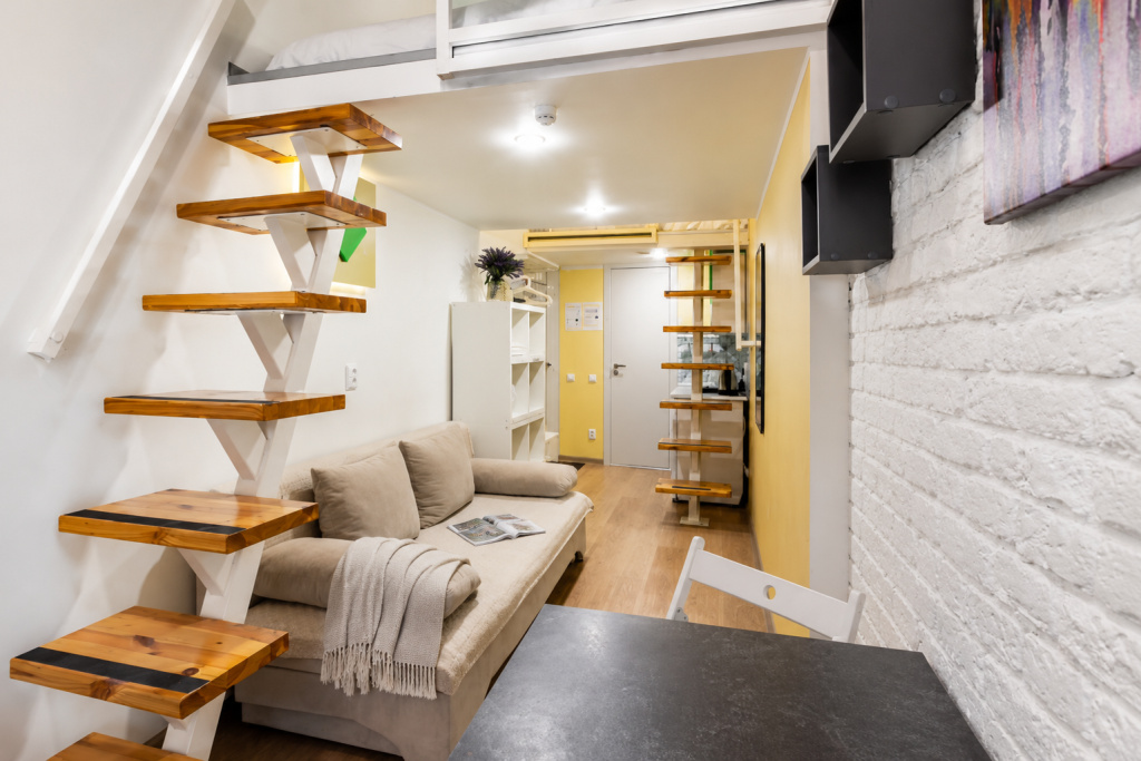 Апартаменты Roomstay Гривцова 13 Deluxe Studio #1 — фото
