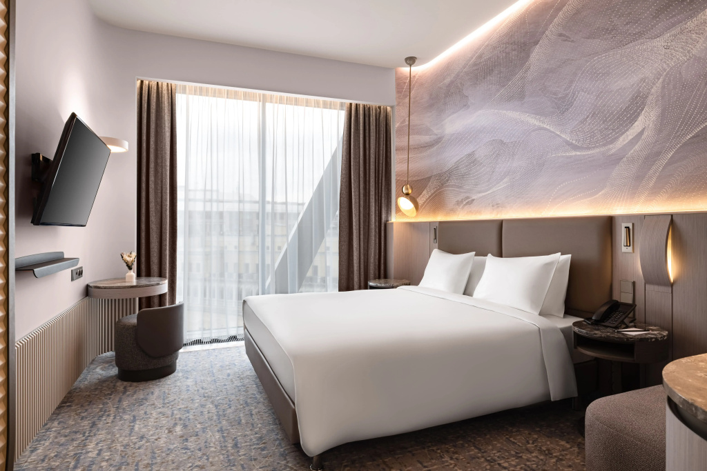 Hotel Cosmos Selection Moscow Arbat Room Type - Superior Double room with Arbat view full double bed