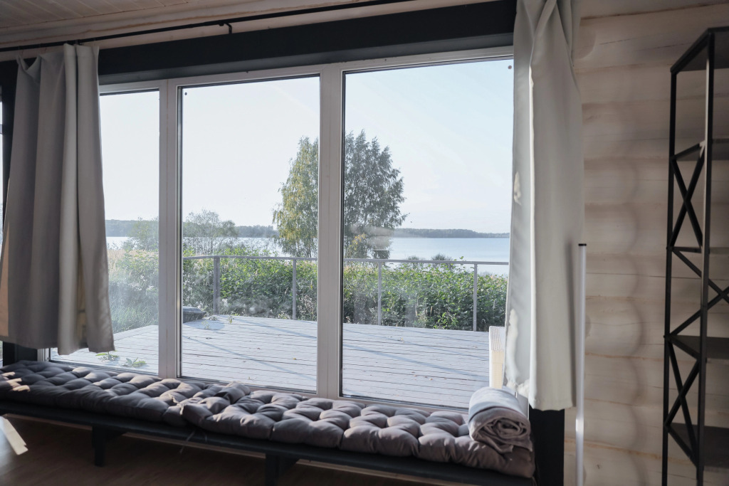 Люкс с красивым видом из окна в Банный остров