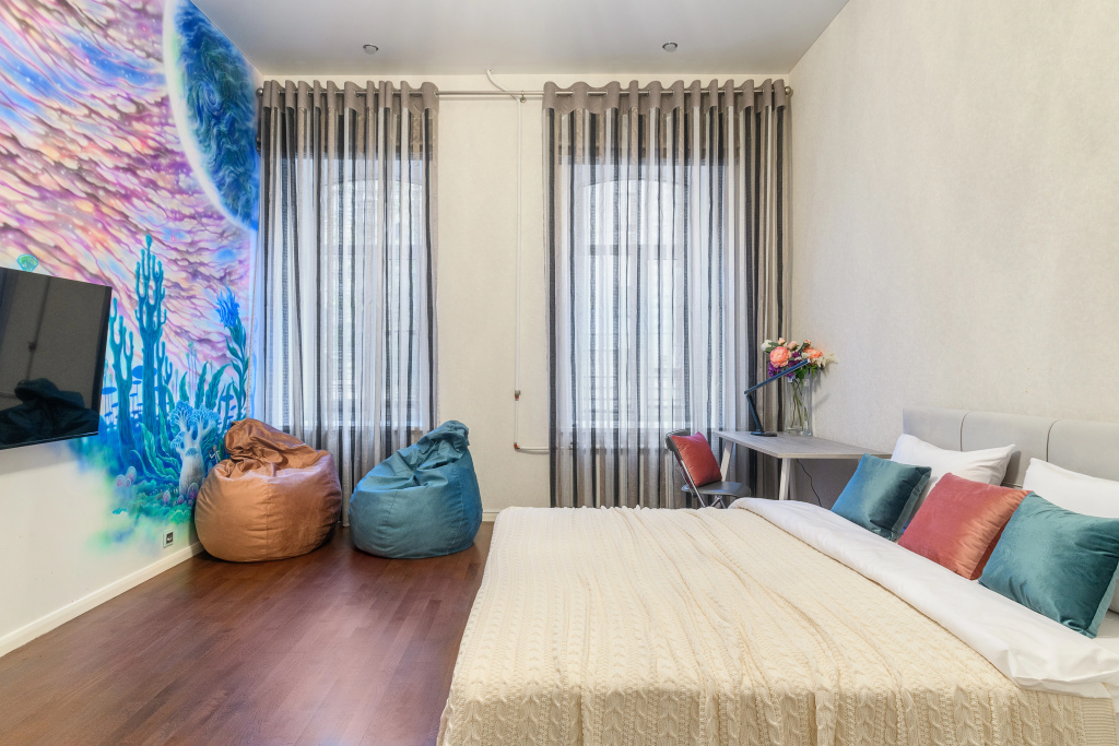 Апартаменты Sergeew Apartments Дизайнерский с высокими потолками — фото