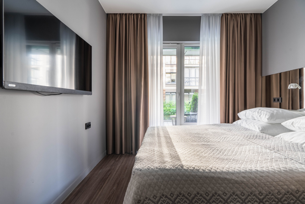 Отель Апартаменты 3Roomz Nordic с бассейном и спортзалом в Сестрорецке