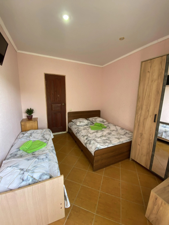 Standard Triple room with balcony and with view