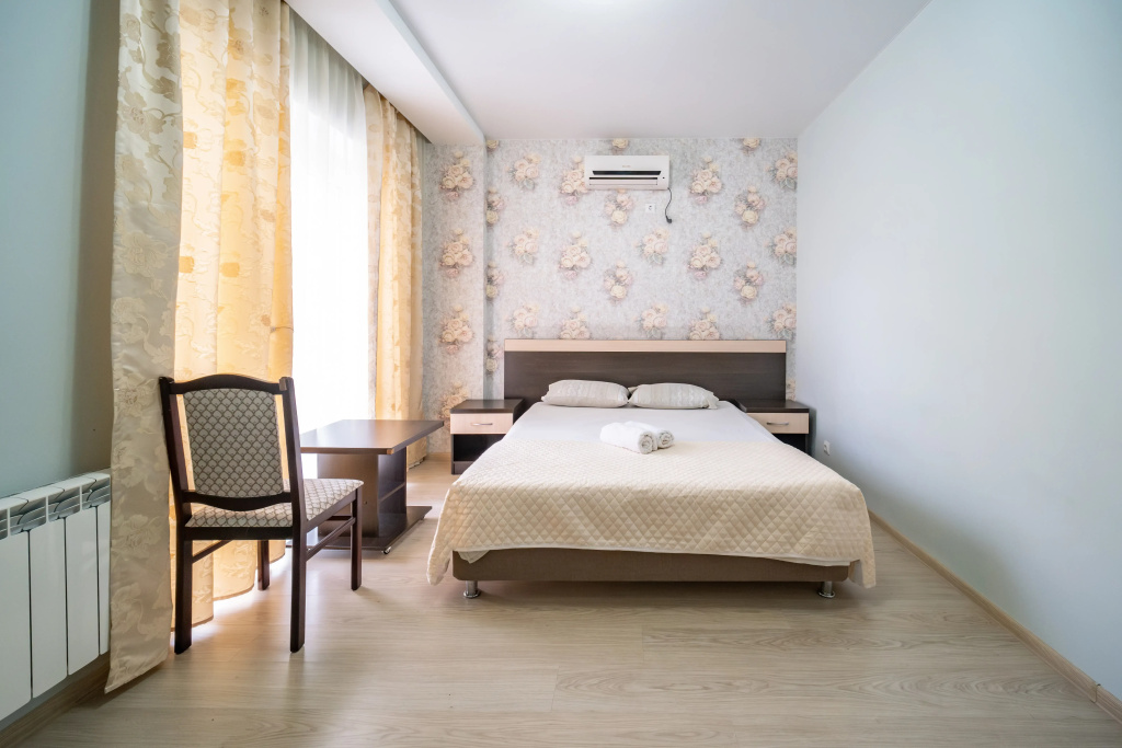 Standard Double room with courtyard view (full double bed)