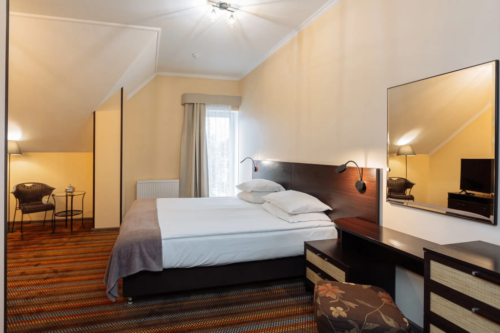 2 Room Standard Double Family room with balcony (full double bed)