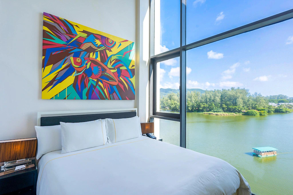 Лофт Water с 2 спальнями с балконом в Отель Cassia Phuket, part of Banyan Group