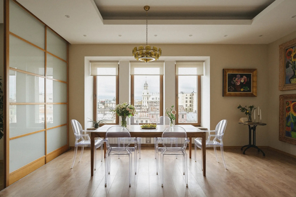 Отель Апартаменты Minin Apartments Галерея с видом на Фонтанку 300 кв. м. в Санкт-Петербурге