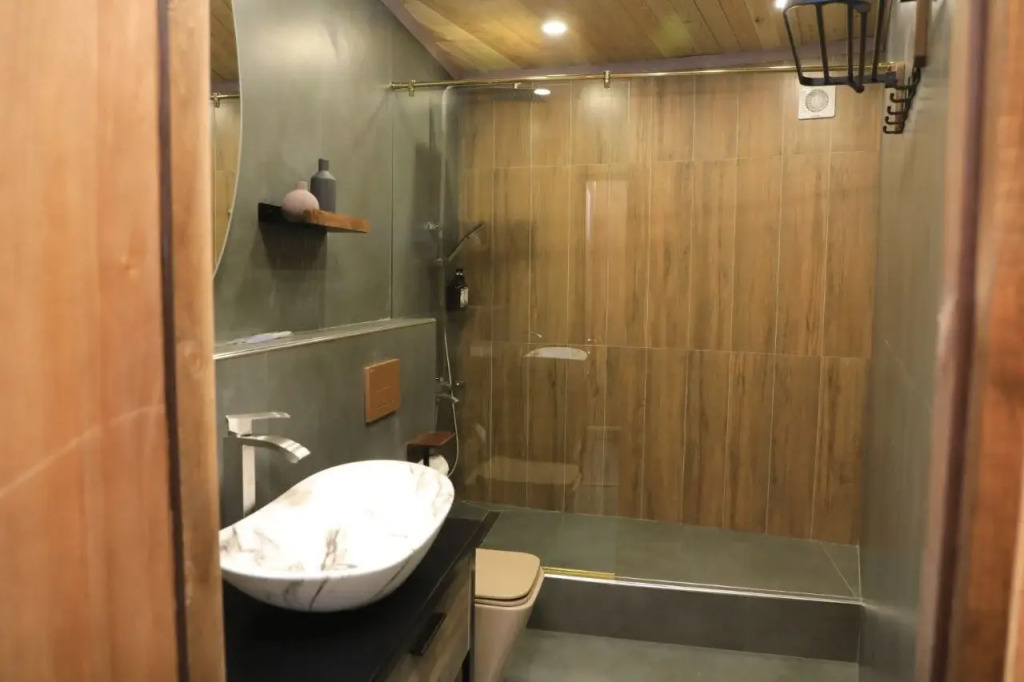 Двухместный номер Standard с видом на город 2 отдельные кровати в Отель My Hotel Karakol