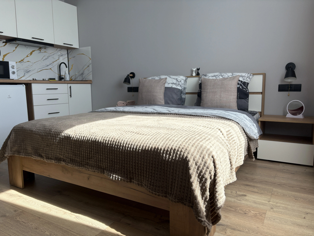 Квартира Myhome Yourhome студия на Энергетиков 2к2 — фото
