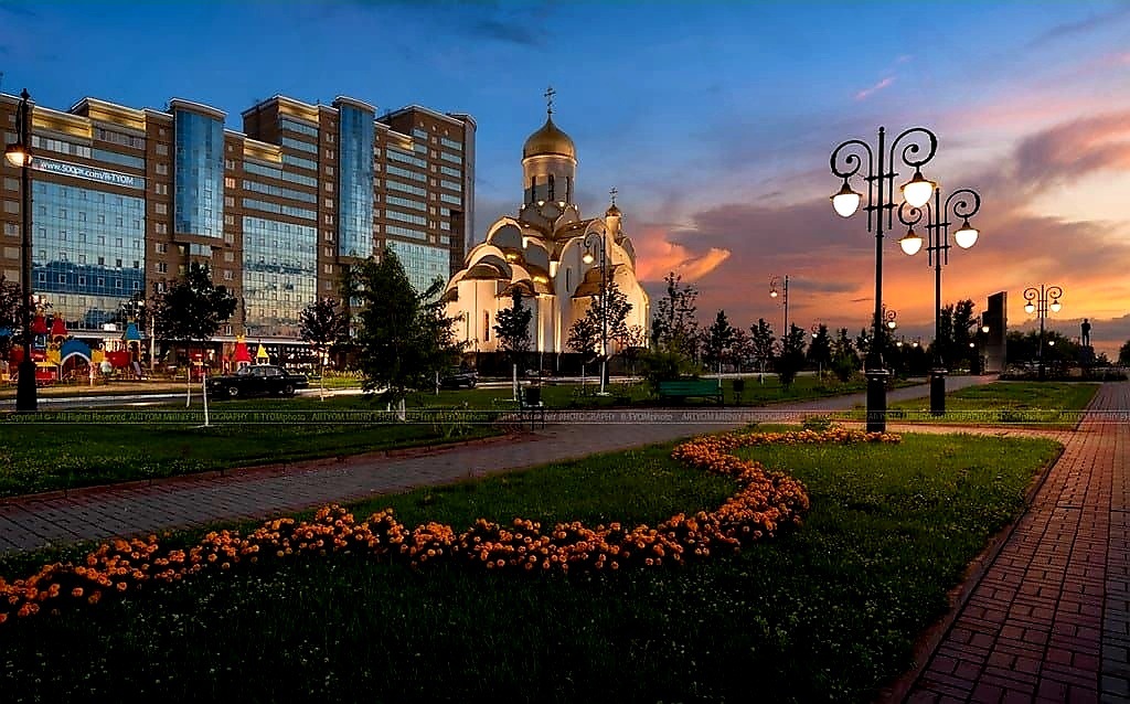 Курск собор осень