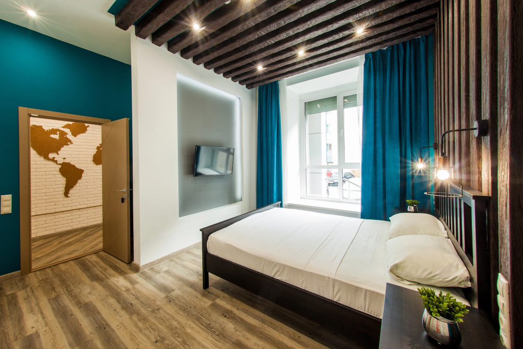 Nice People Mini-Hotel Room Type - Madrid Double room full double bed