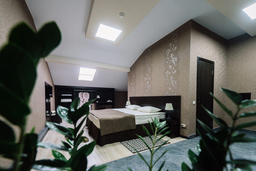 West Hotel Room Type - Deluxe Superior Double Attic room full double bed