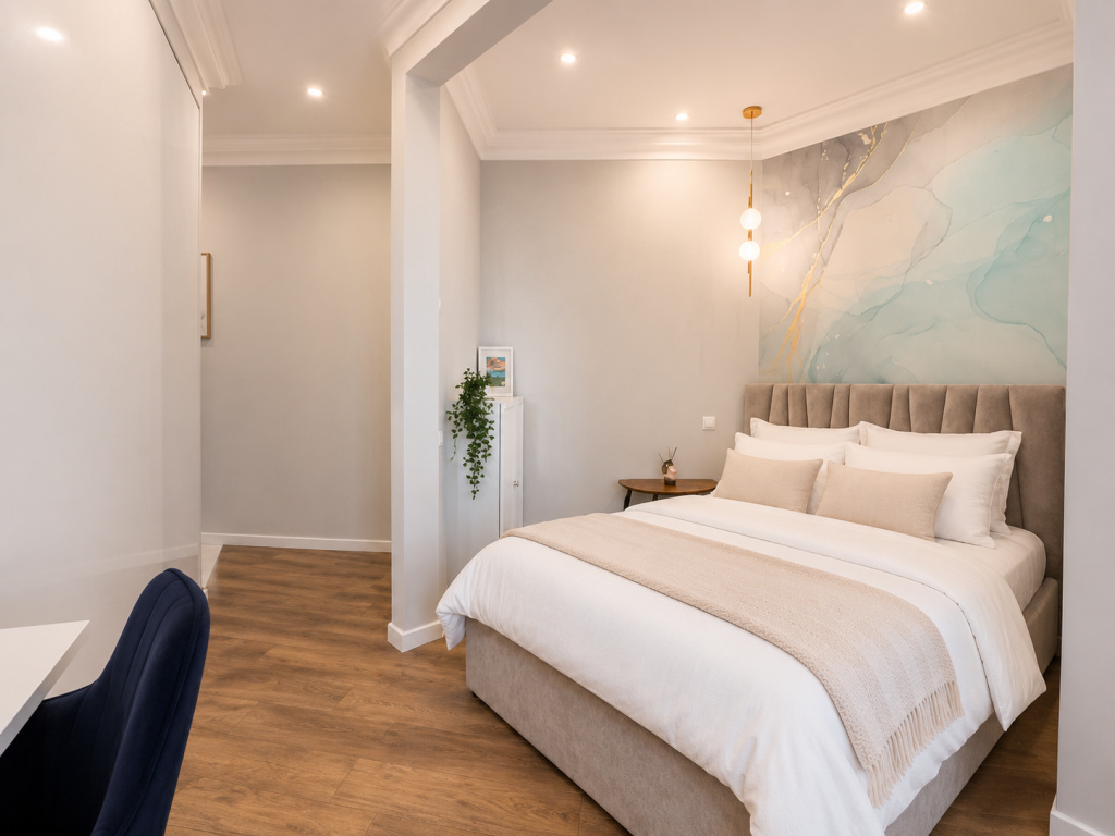 Апартаменты 1к. квартира 45м² с видом на озеро Кабан — фото