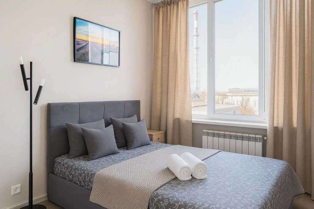 Апартаменты Студия с Видом на Город BestFlat24 Шереметьевская 85с2 — фото