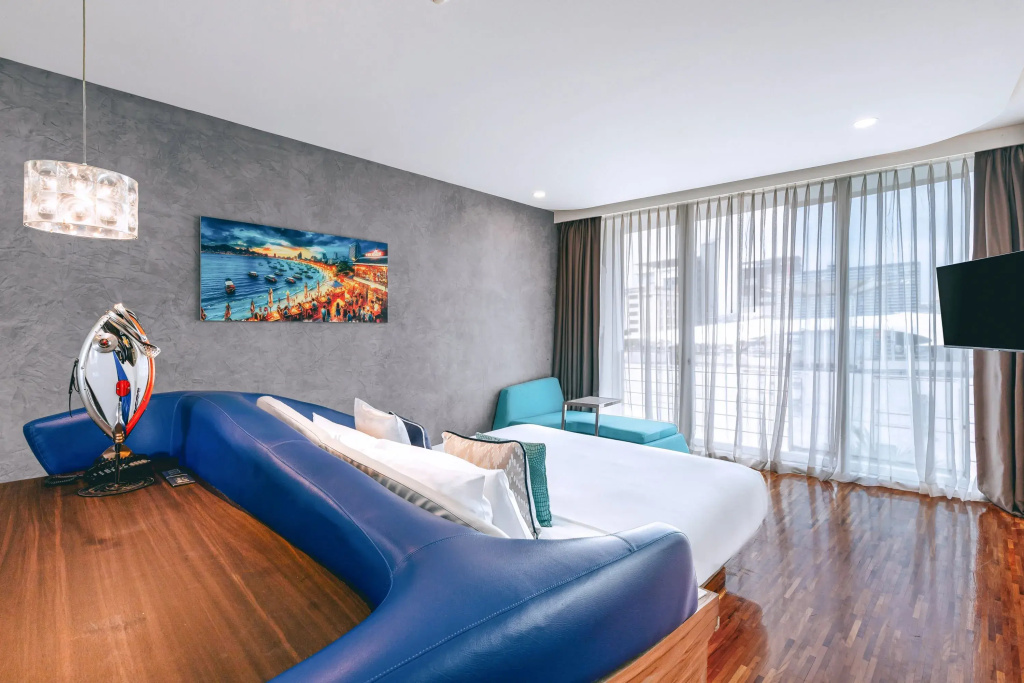 Hotel Baraquda Heeton Pattaya by Compass Hospitality - Chambres