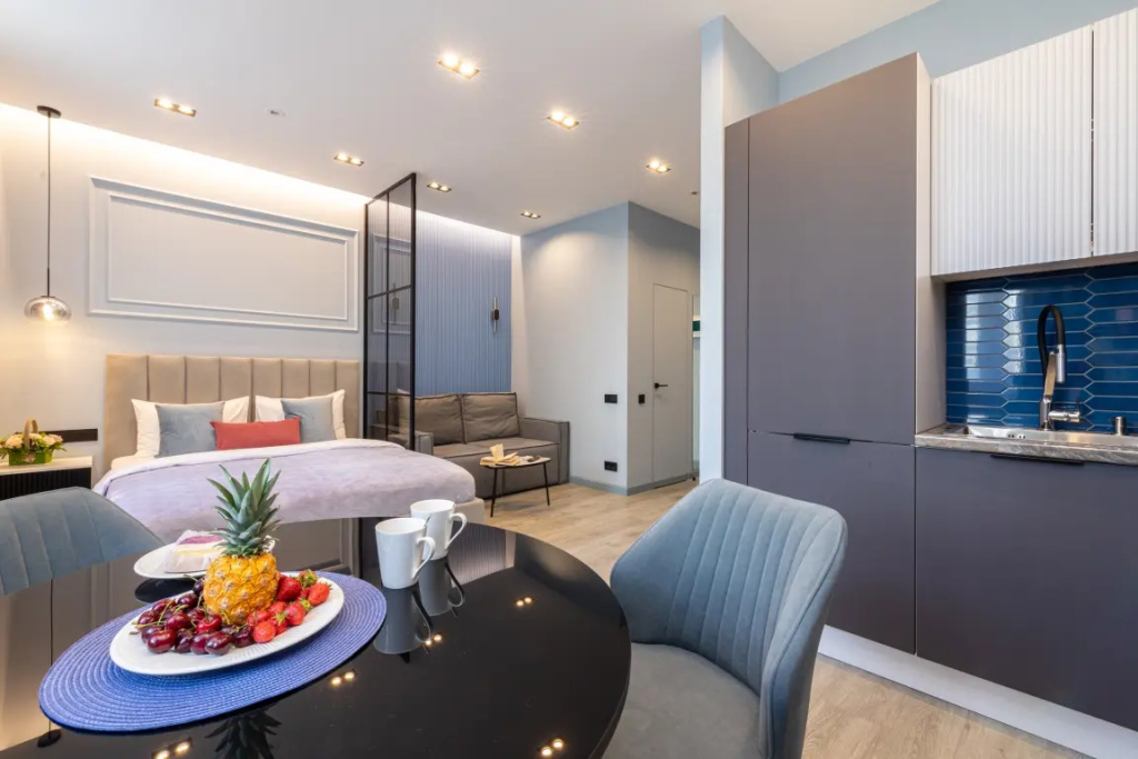Апартаменты «Черный Лебедь» в районе ВДНХ «Эстет Апарт» — фото