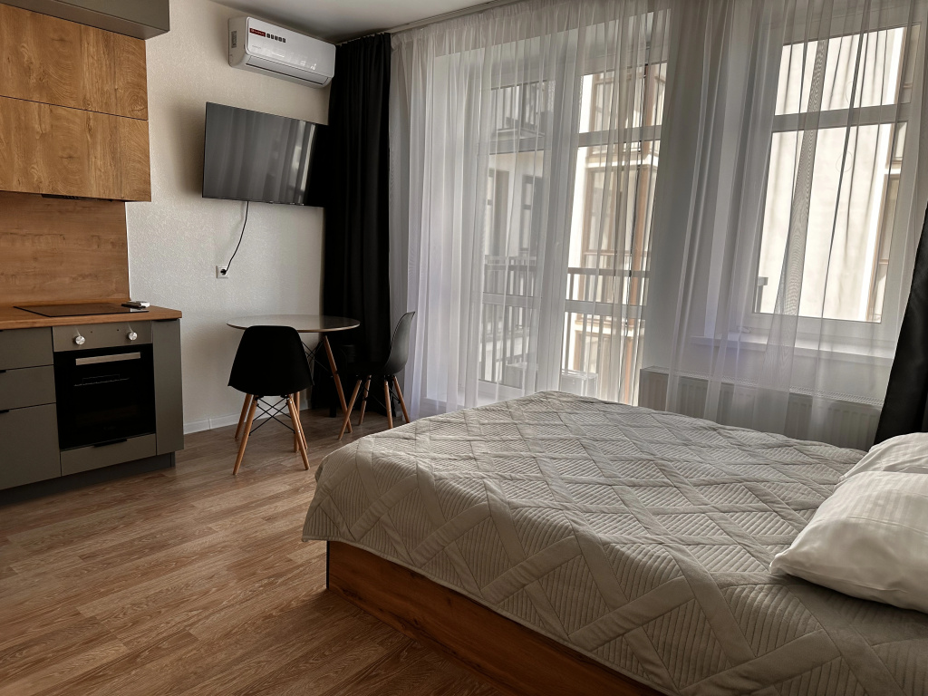 Апартаменты Новая Студия в Центральной Части Города