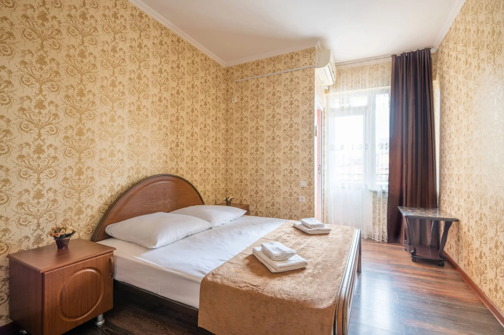 Standard Double room with balcony and with city view (full double bed)