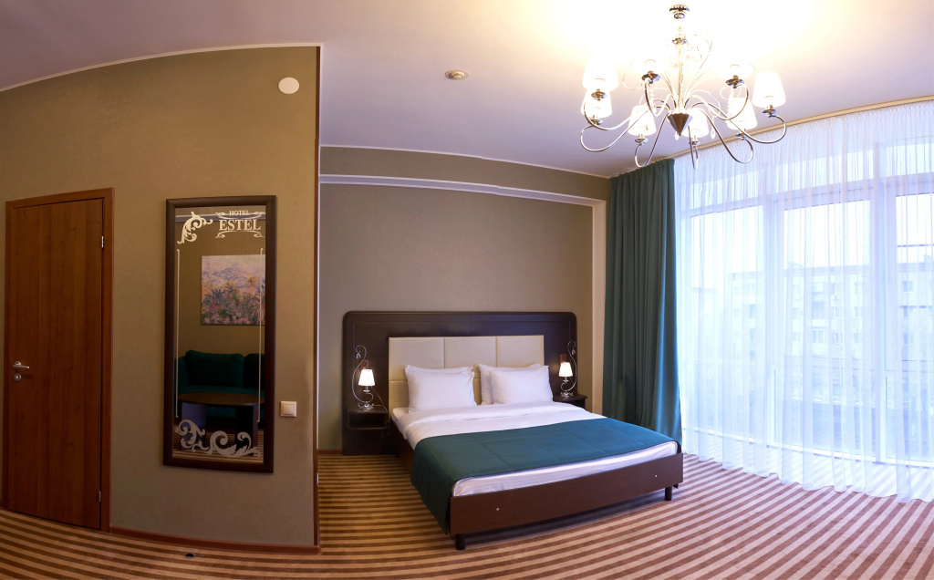 Estel Hotel Room Type - Grand Double Junior Suite full double bed