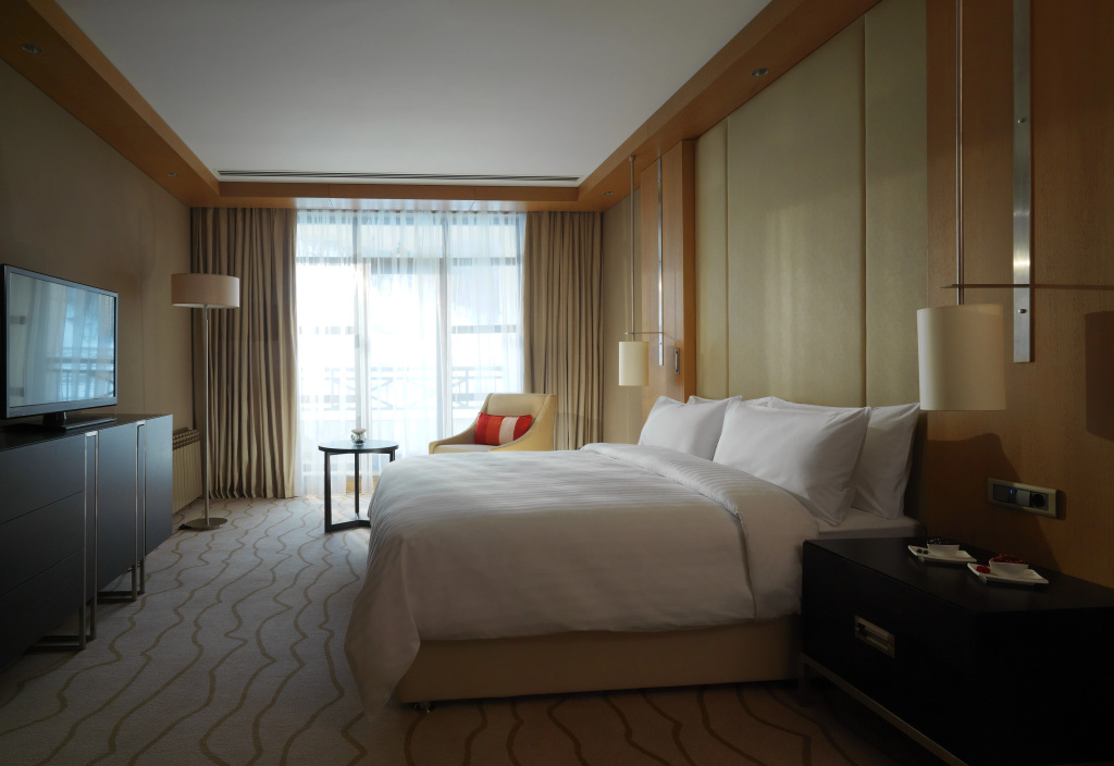 Marriott Hotel Krasnaya Polyana Room Type - Double Suite with balcony full double bed