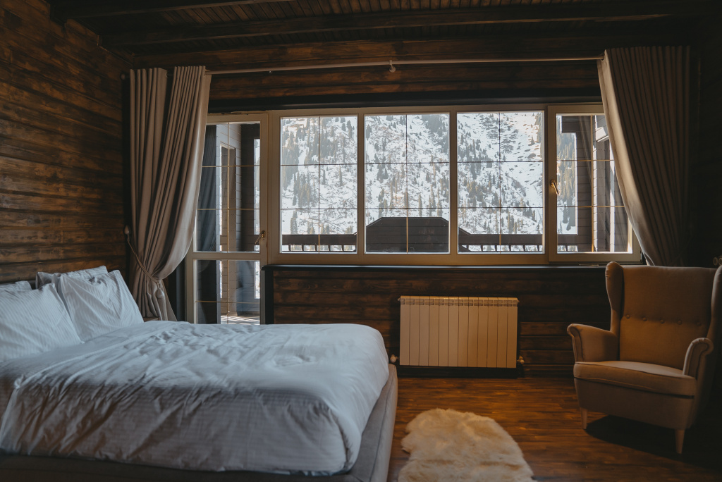 Sextuple Chalet with balcony and with view