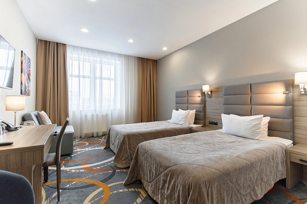 Двухместный номер Классический 2 отдельные кровати в Willing Hotel