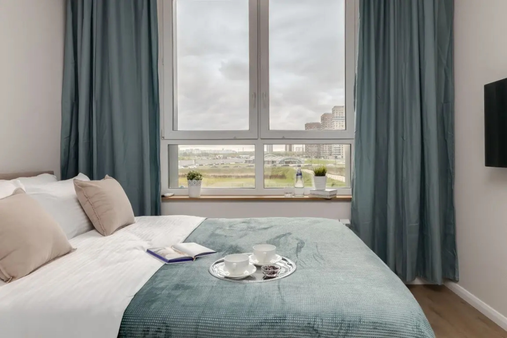 Апартаменты SMART LOFTS | Air | 5 мин до м Спартак | Рядом стадион и Крокус Экспо — фото