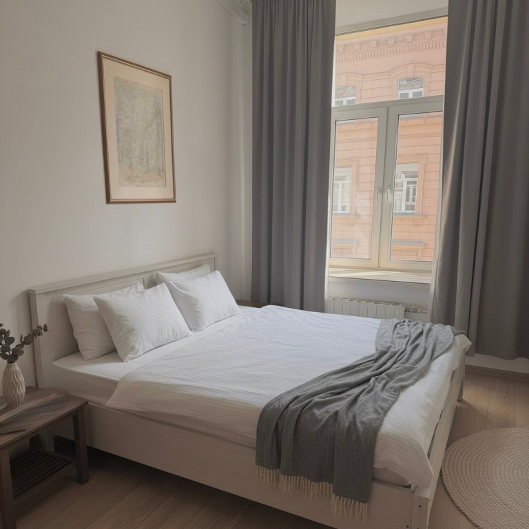 Classic Family Double room with city view (full double bed)