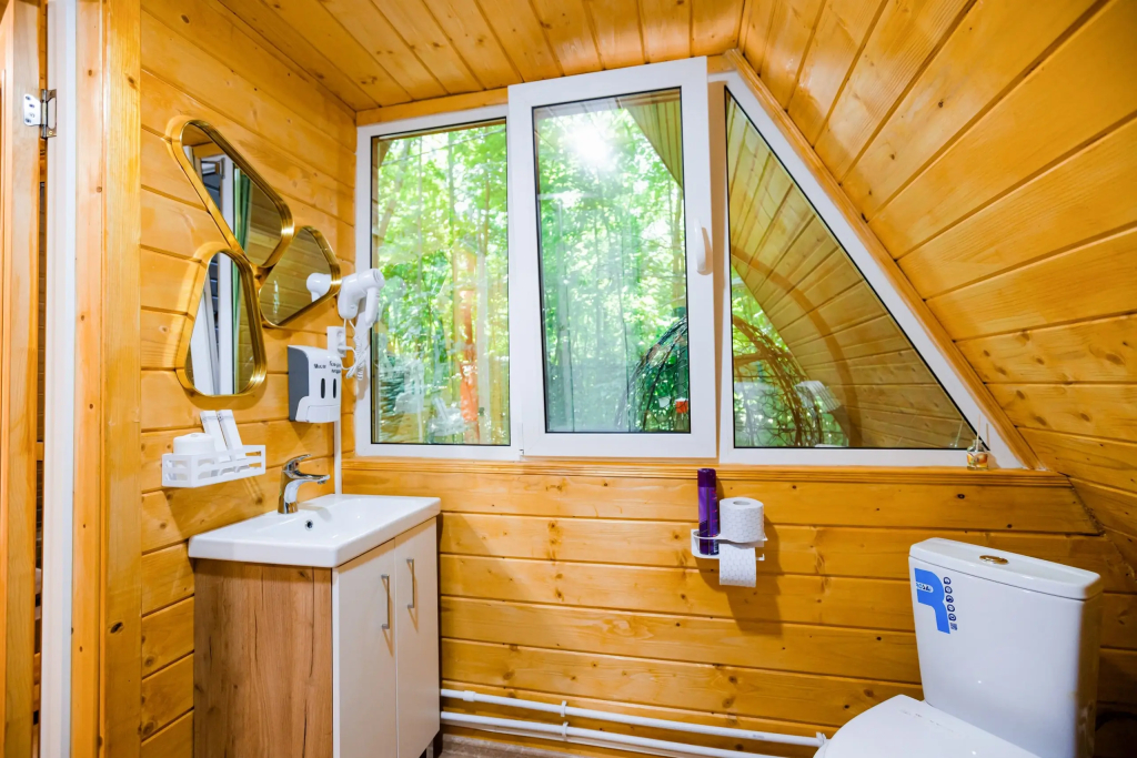 А-фрейм № 12 Турмалин в Алмазы