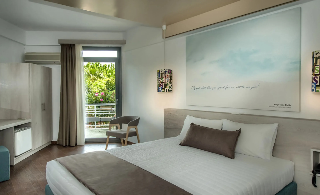 Standard Double room with garden view (twin beds)