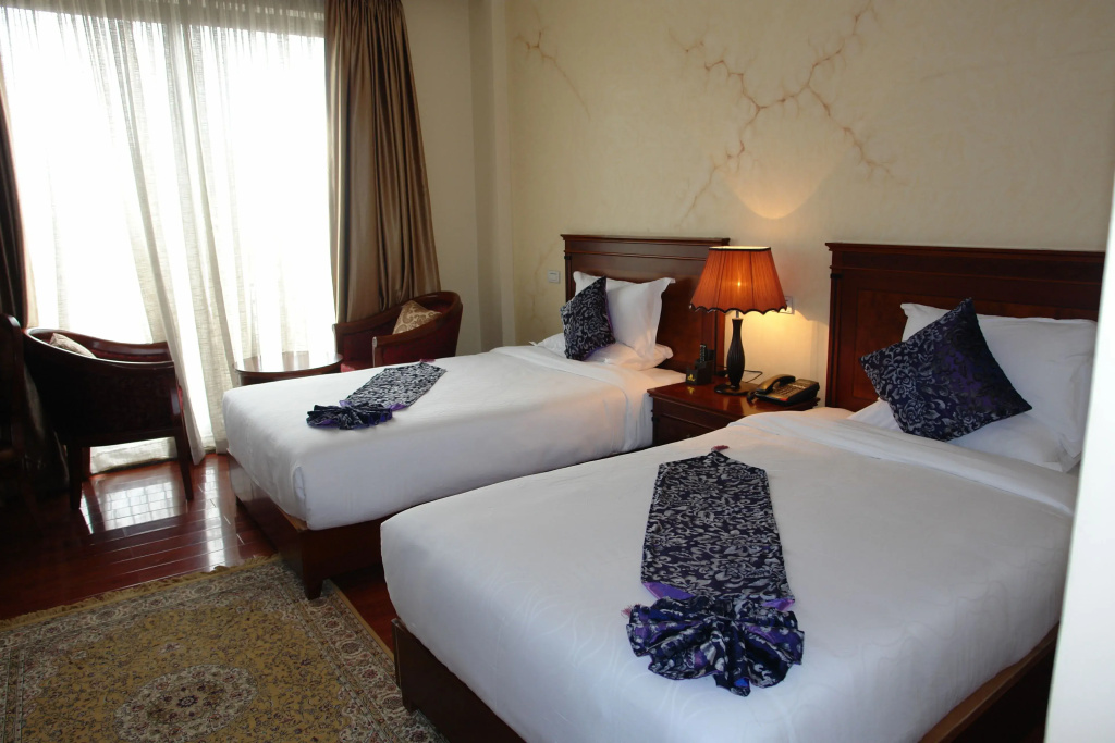 2 Bedrooms Standard Double room (twin beds)