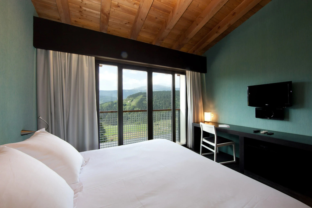 1 Bedroom Standard Double room with mountain view (full double bed)