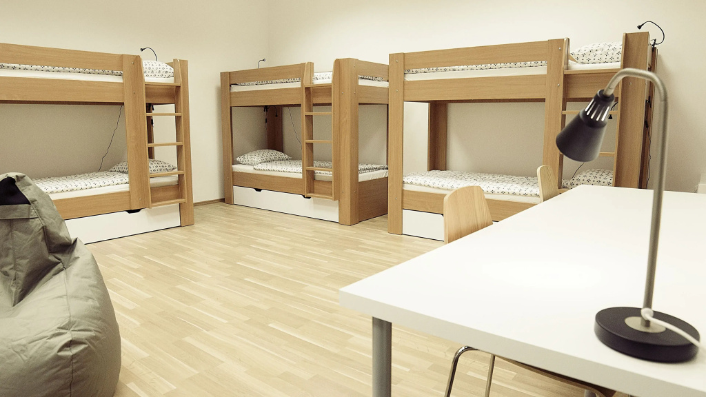 Bed in Dorm