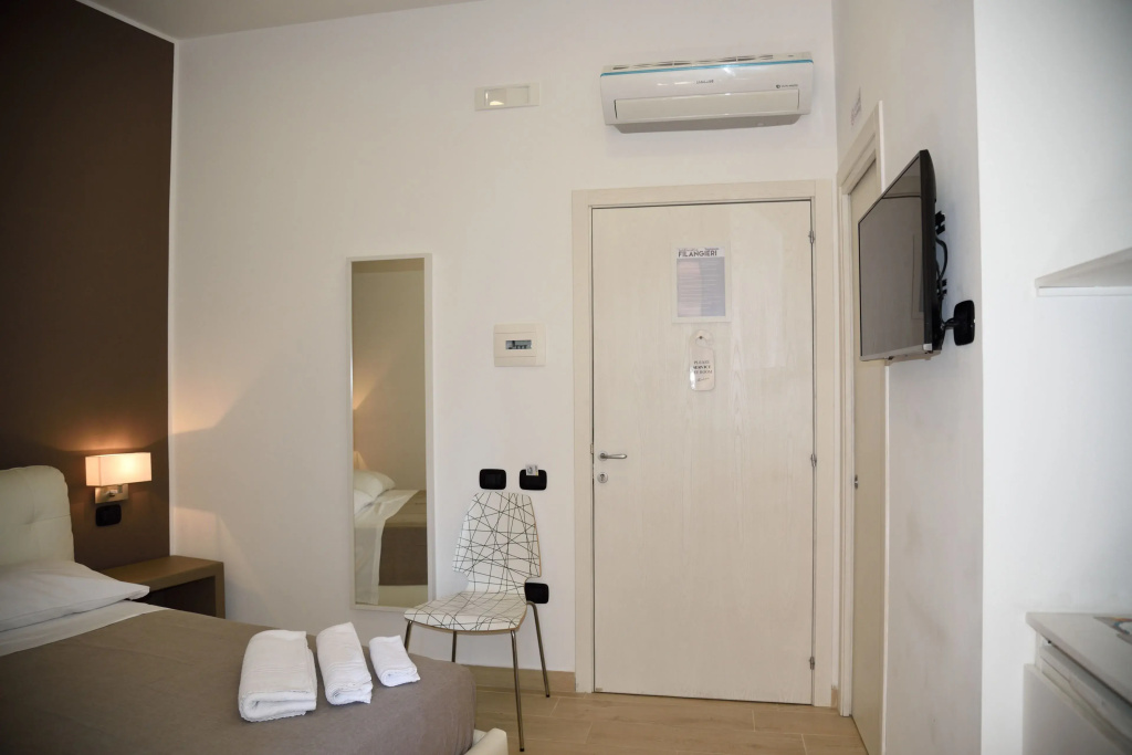Standard Double room with balcony and with city view (full double bed)
