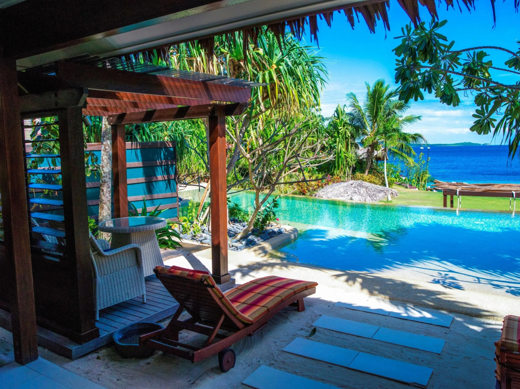 Villa with bay view