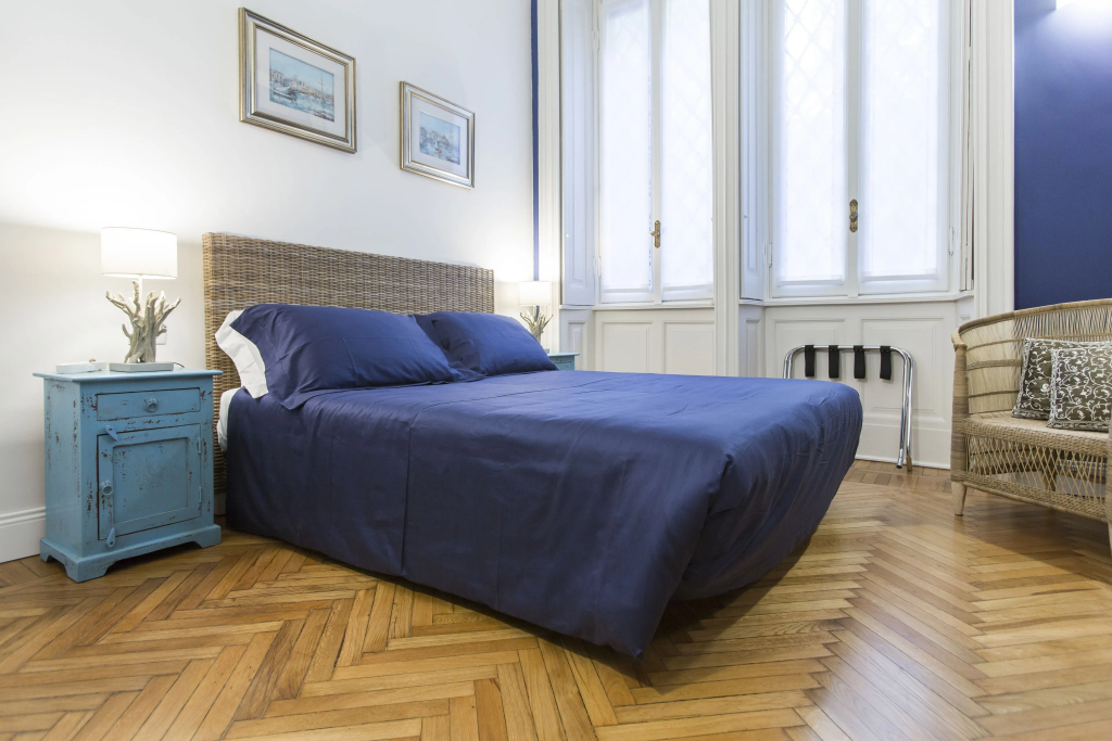 尊爵四人房，配有兩張大床