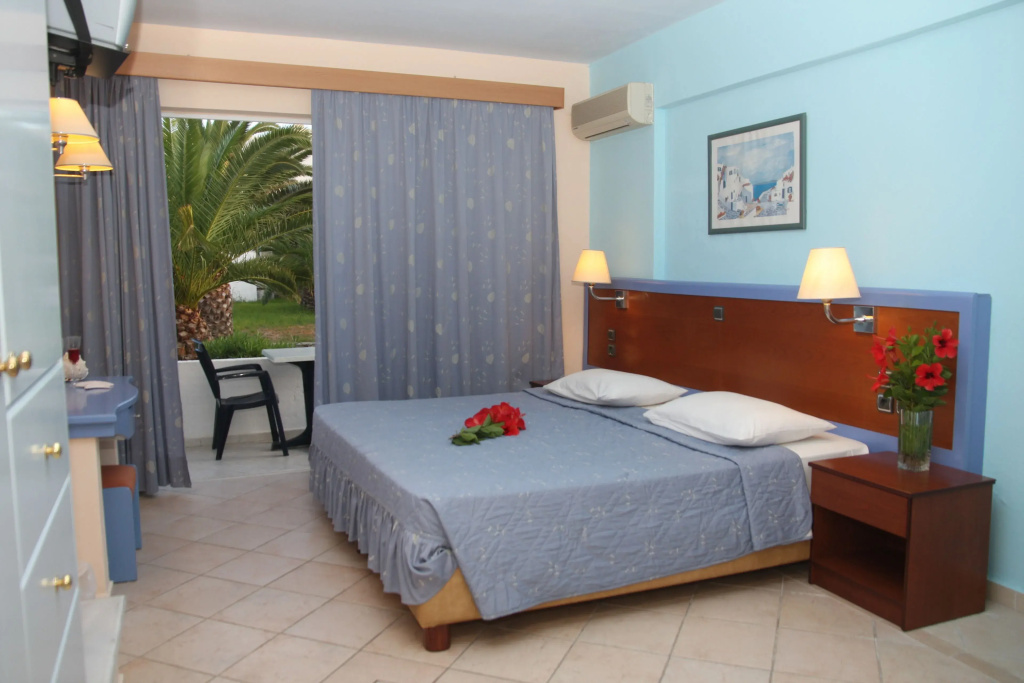 Standard Double room with garden view (full double bed)
