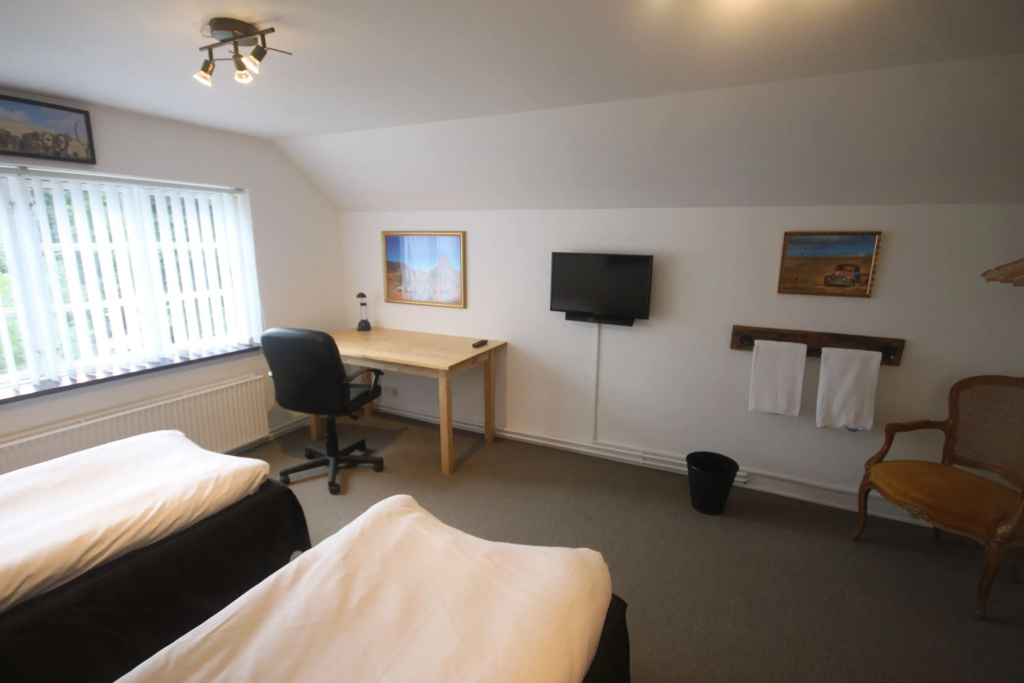 Economy Double room with garden view (twin beds)