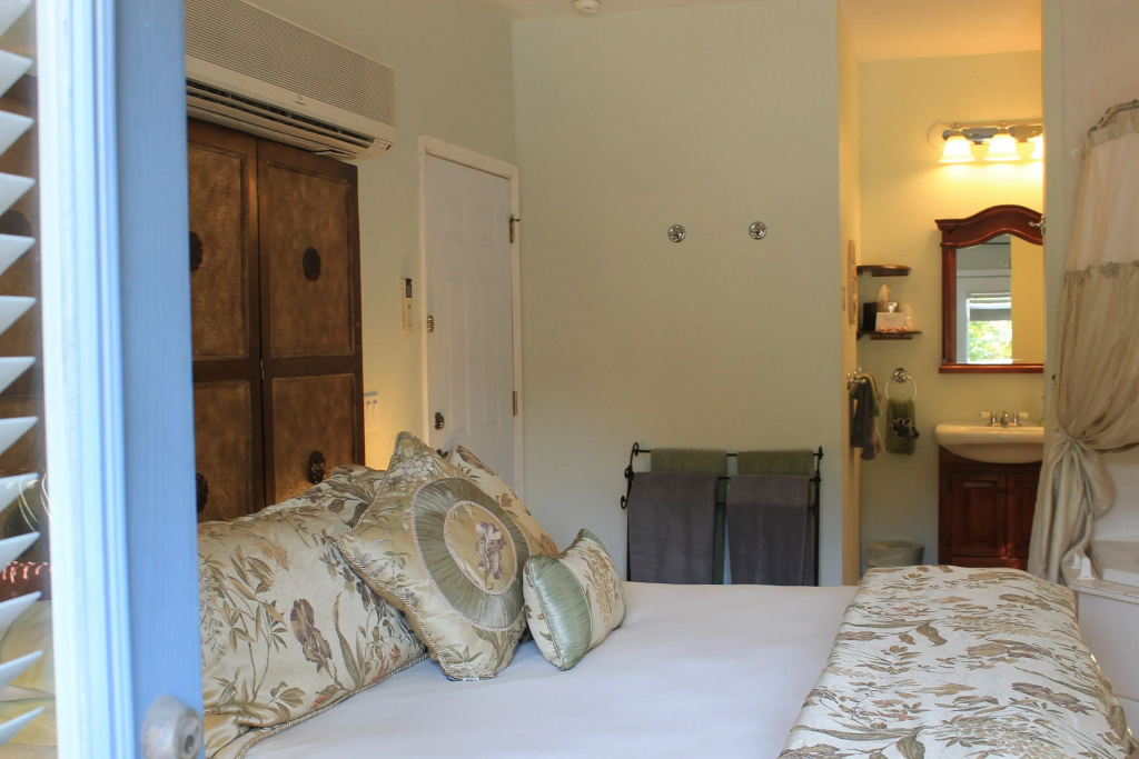 Double Suite with garden view (full double bed)