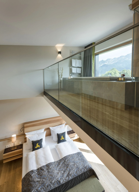 Suite with mountain view