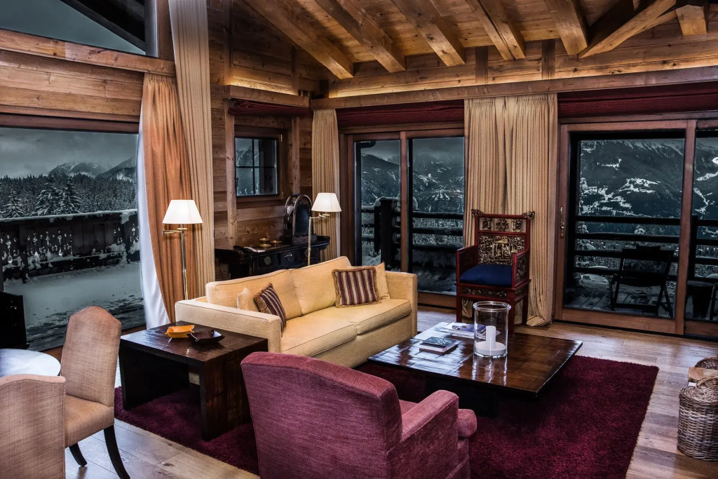Double Junior Suite with mountain view (full double bed)