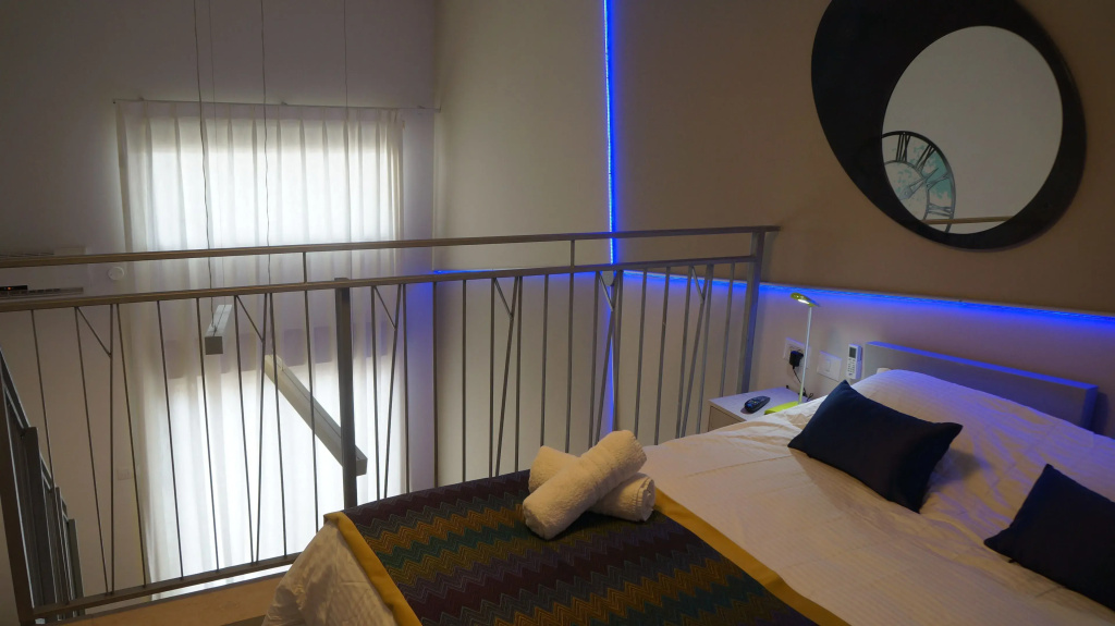 Standard room with balcony and with sea view