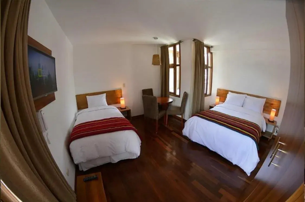 Standard Double room with mountain view (twin beds)