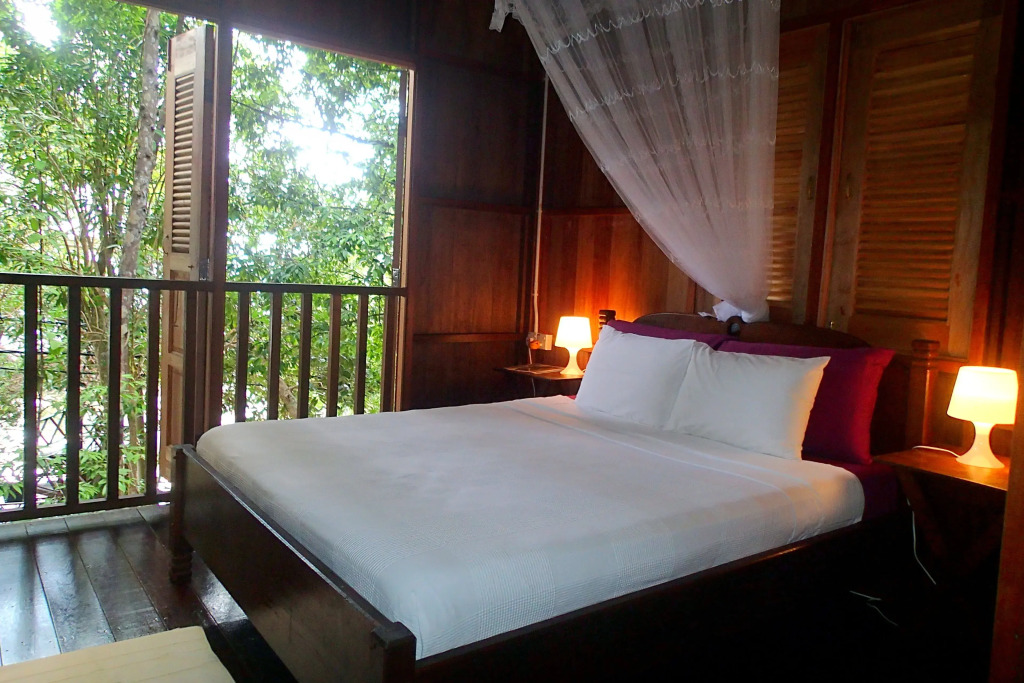 Double Chalet with garden view full double bed