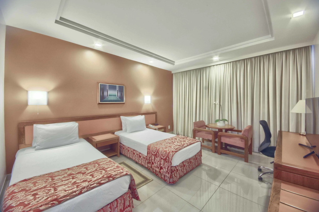 豪華雙人房，配有大雙人床